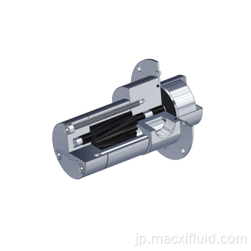 1.5ml/RevにはTel Loy Metering Gear Pump Headがあります